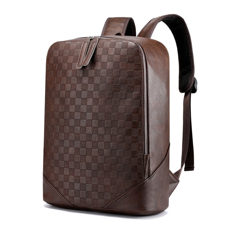 Sac à dos en cuir pour homme Imperméable